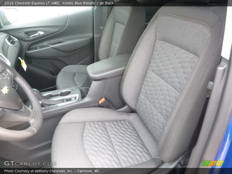 Kinetic Blue Metallic / Jet Black 2019 Chevrolet Equinox LT AWD