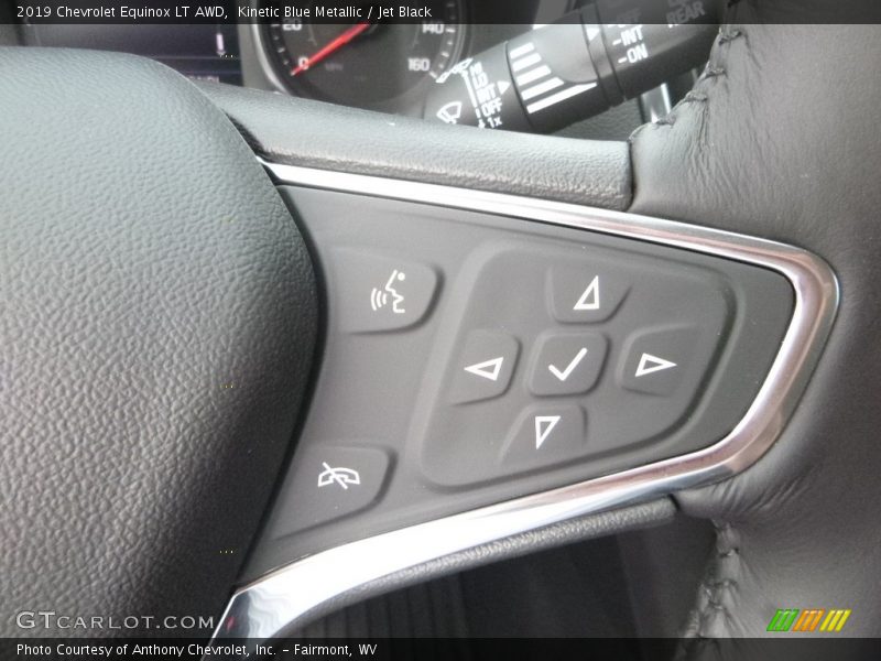 Kinetic Blue Metallic / Jet Black 2019 Chevrolet Equinox LT AWD