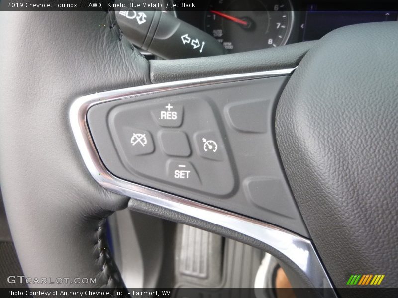 Kinetic Blue Metallic / Jet Black 2019 Chevrolet Equinox LT AWD