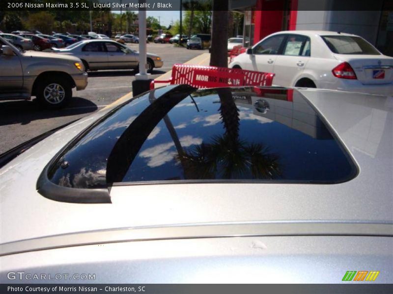 Liquid Silver Metallic / Black 2006 Nissan Maxima 3.5 SL