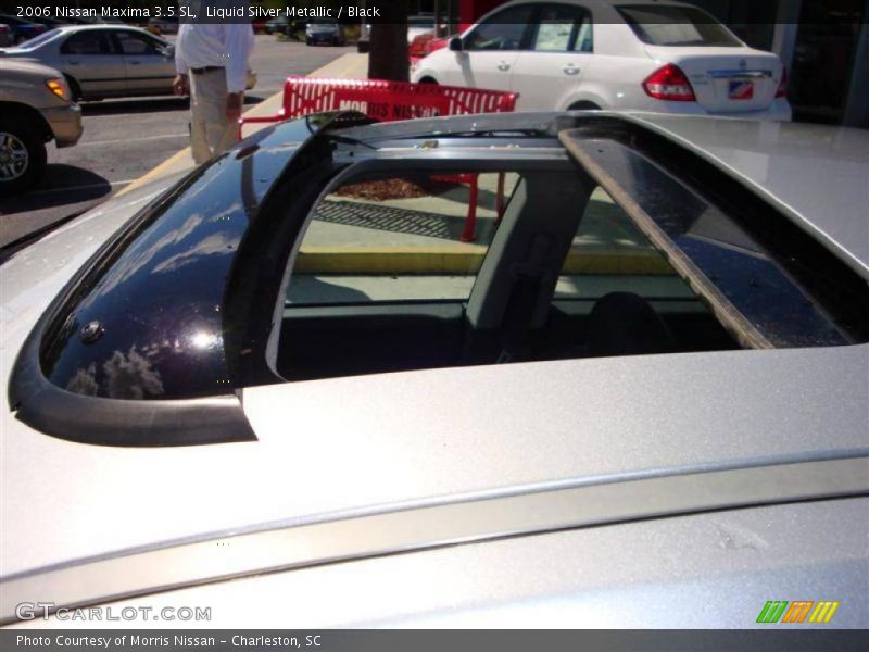 Liquid Silver Metallic / Black 2006 Nissan Maxima 3.5 SL