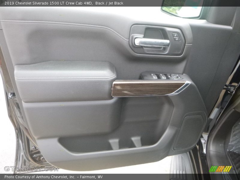 Black / Jet Black 2019 Chevrolet Silverado 1500 LT Crew Cab 4WD