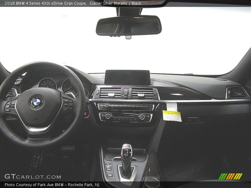 Glacier Silver Metallic / Black 2018 BMW 4 Series 430i xDrive Gran Coupe