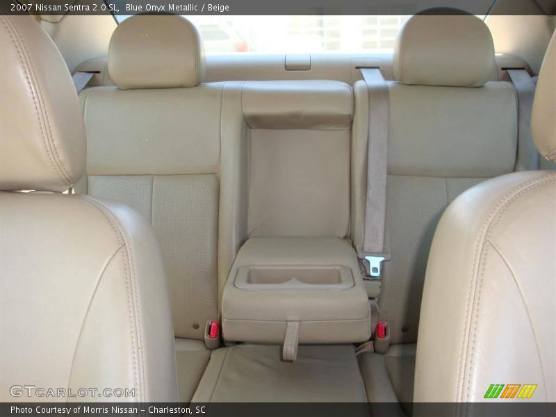Blue Onyx Metallic / Beige 2007 Nissan Sentra 2.0 SL