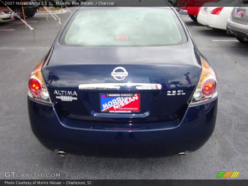 Majestic Blue Metallic / Charcoal 2007 Nissan Altima 2.5 SL