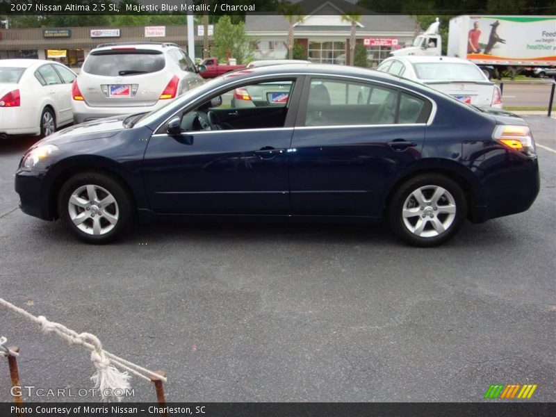 Majestic Blue Metallic / Charcoal 2007 Nissan Altima 2.5 SL