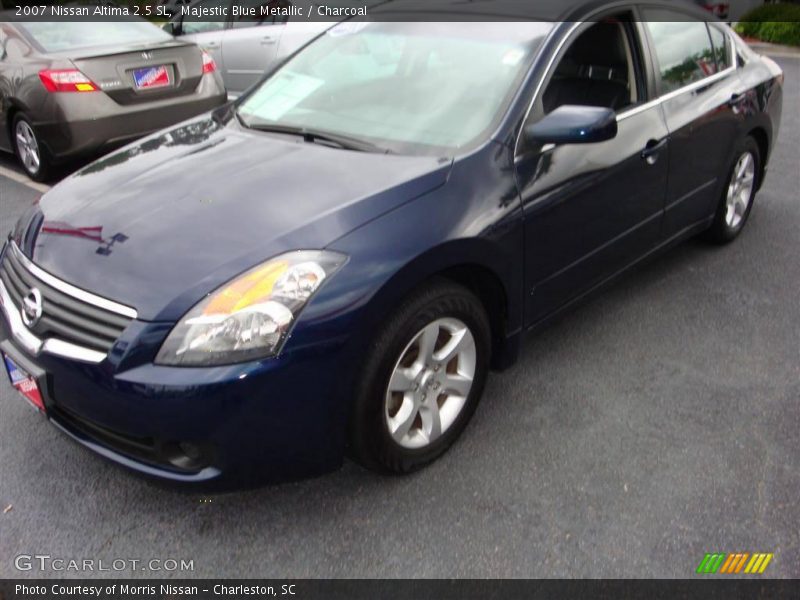 Majestic Blue Metallic / Charcoal 2007 Nissan Altima 2.5 SL