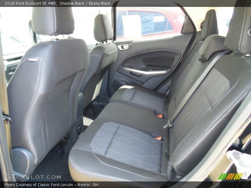 Shadow Black / Ebony Black 2018 Ford EcoSport SE 4WD