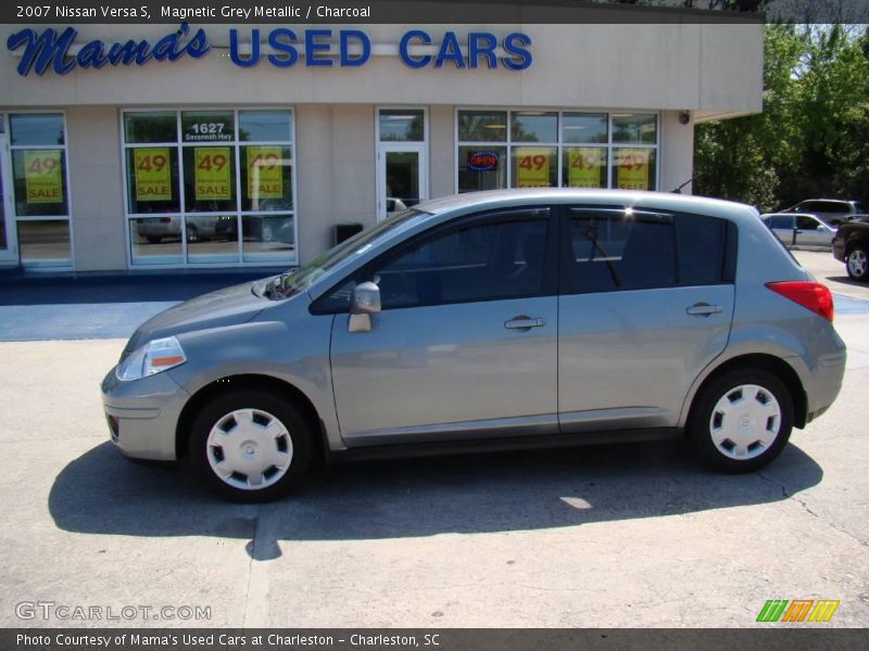 Magnetic Grey Metallic / Charcoal 2007 Nissan Versa S