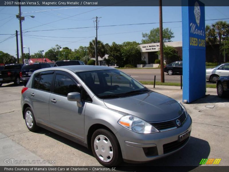 Magnetic Grey Metallic / Charcoal 2007 Nissan Versa S
