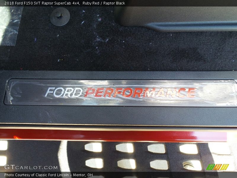  2018 F150 SVT Raptor SuperCab 4x4 Logo