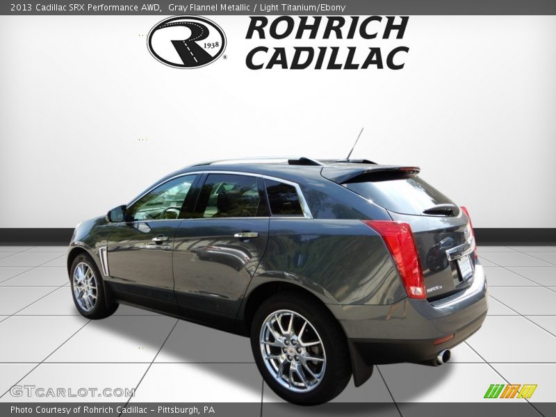 Gray Flannel Metallic / Light Titanium/Ebony 2013 Cadillac SRX Performance AWD