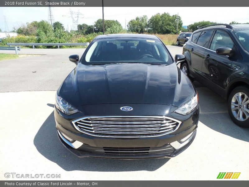 Shadow Black / Ebony 2018 Ford Fusion SE