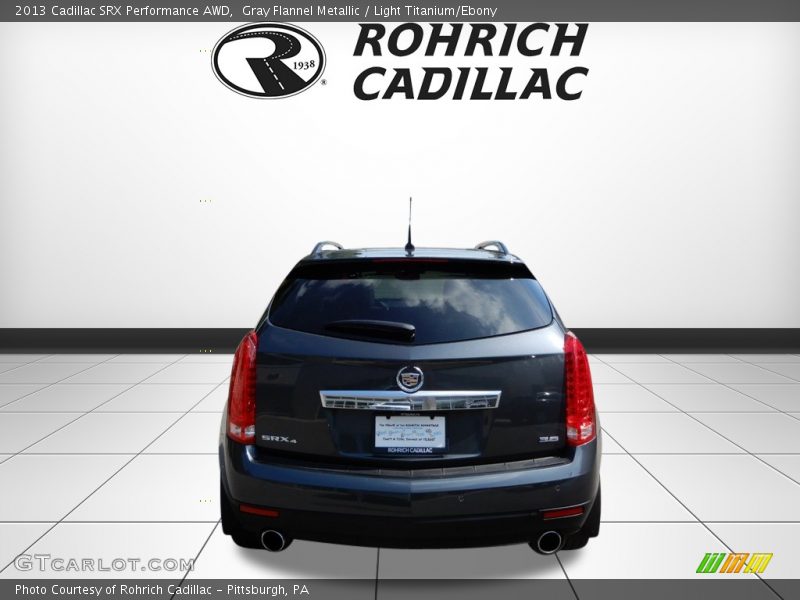 Gray Flannel Metallic / Light Titanium/Ebony 2013 Cadillac SRX Performance AWD