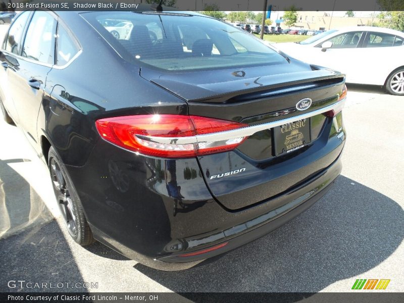 Shadow Black / Ebony 2018 Ford Fusion SE