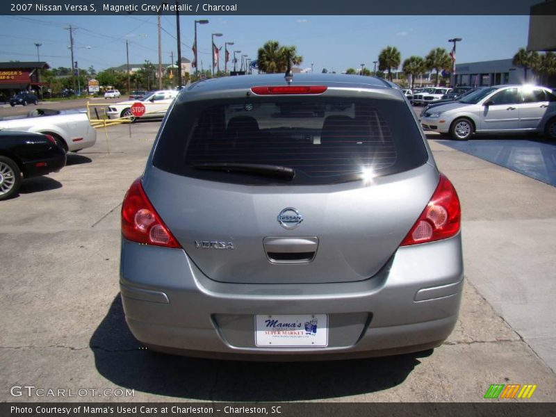 Magnetic Grey Metallic / Charcoal 2007 Nissan Versa S