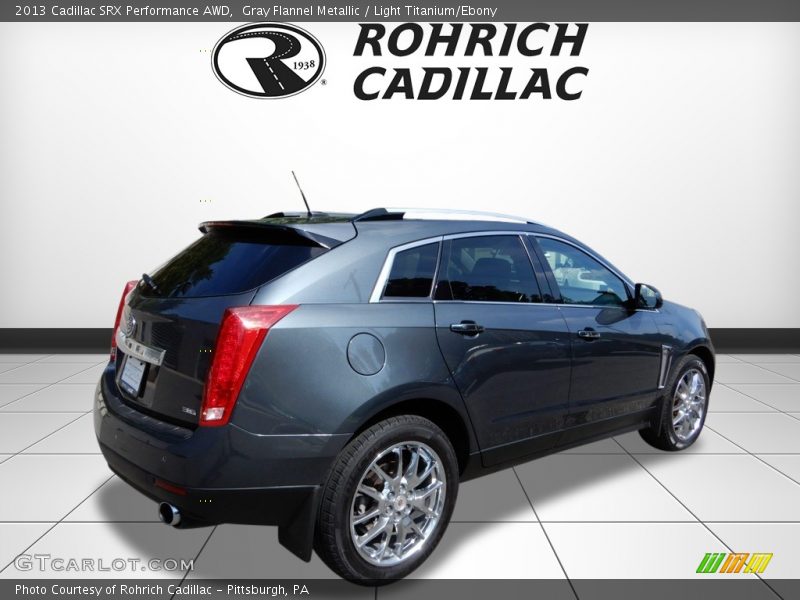 Gray Flannel Metallic / Light Titanium/Ebony 2013 Cadillac SRX Performance AWD