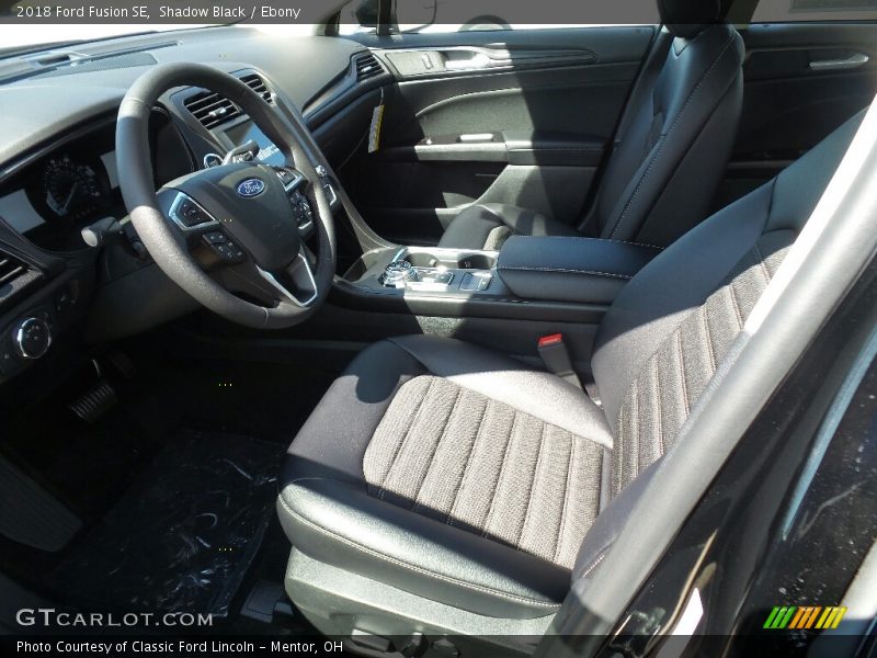 Shadow Black / Ebony 2018 Ford Fusion SE