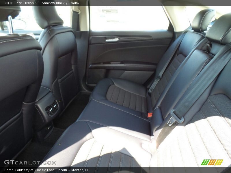 Shadow Black / Ebony 2018 Ford Fusion SE