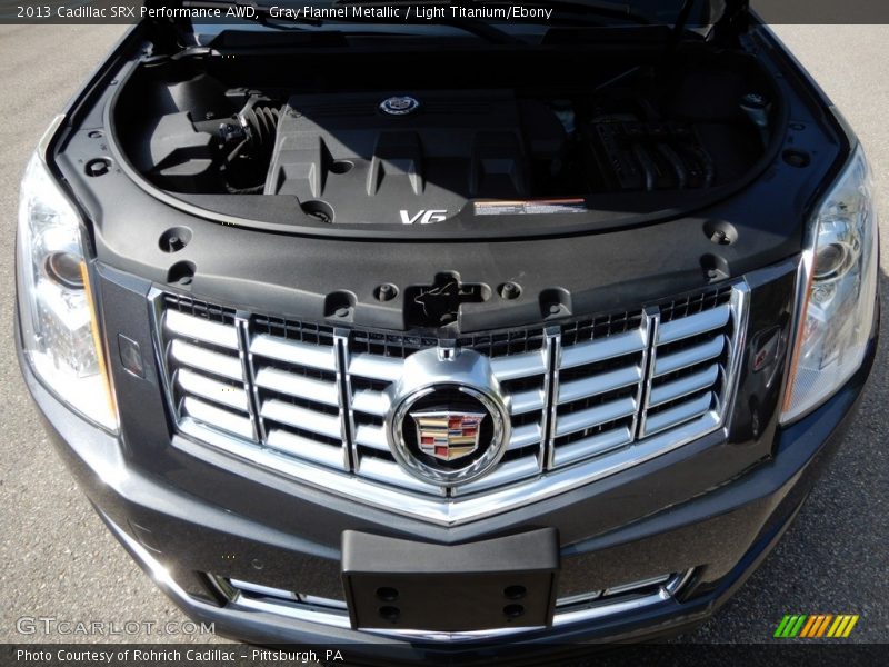 Gray Flannel Metallic / Light Titanium/Ebony 2013 Cadillac SRX Performance AWD