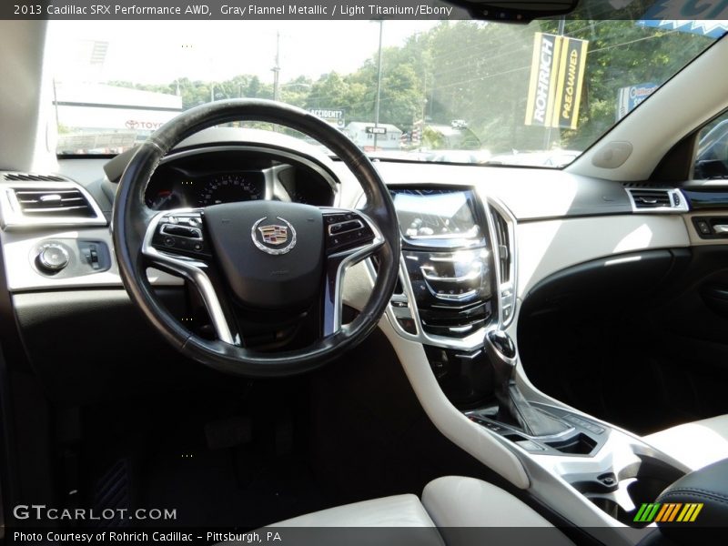 Gray Flannel Metallic / Light Titanium/Ebony 2013 Cadillac SRX Performance AWD