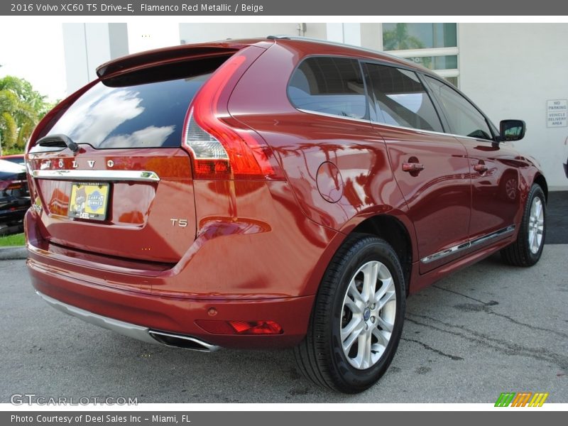 Flamenco Red Metallic / Beige 2016 Volvo XC60 T5 Drive-E