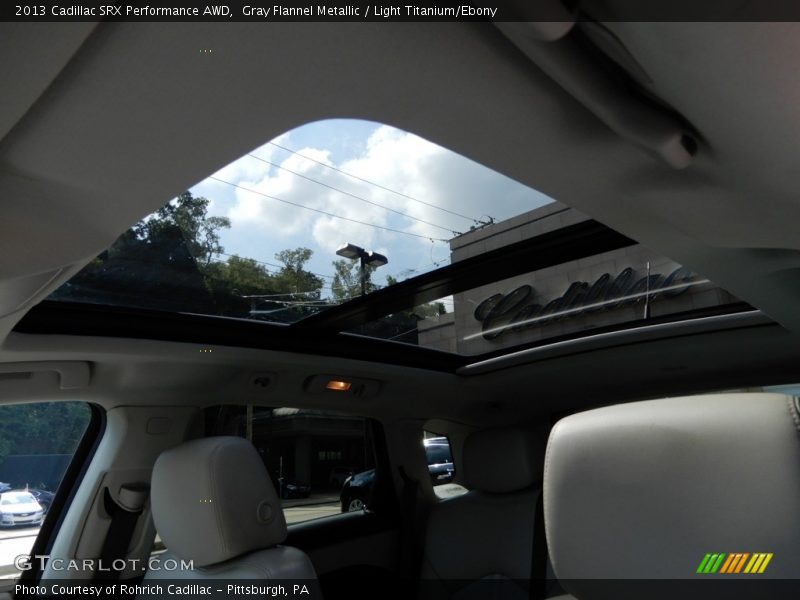 Gray Flannel Metallic / Light Titanium/Ebony 2013 Cadillac SRX Performance AWD