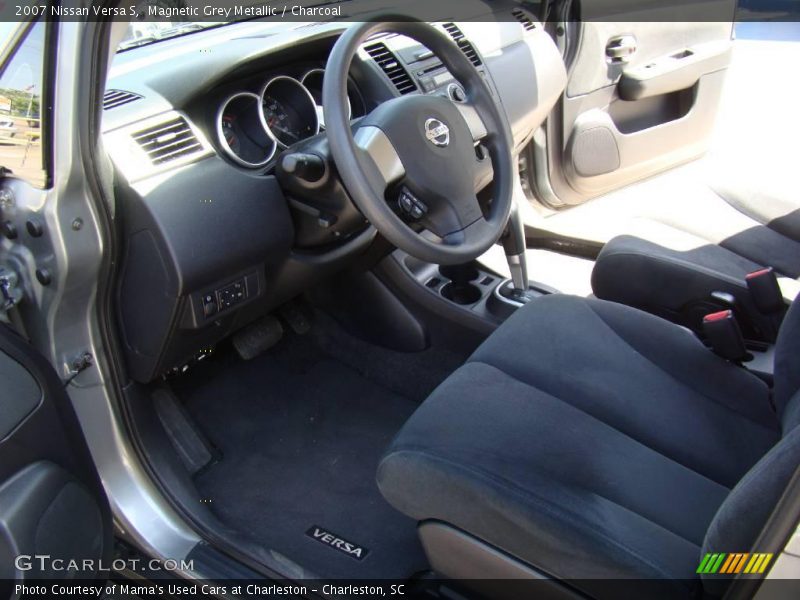 Magnetic Grey Metallic / Charcoal 2007 Nissan Versa S