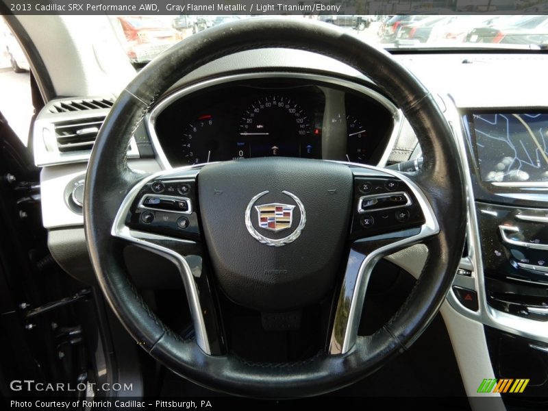 Gray Flannel Metallic / Light Titanium/Ebony 2013 Cadillac SRX Performance AWD