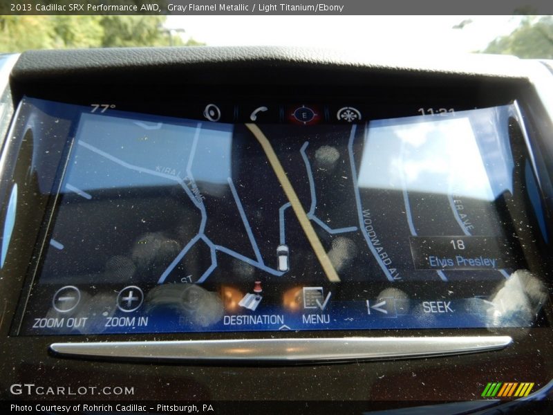 Gray Flannel Metallic / Light Titanium/Ebony 2013 Cadillac SRX Performance AWD