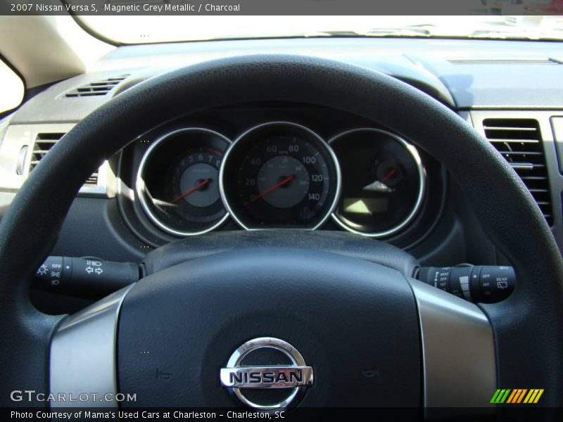 Magnetic Grey Metallic / Charcoal 2007 Nissan Versa S