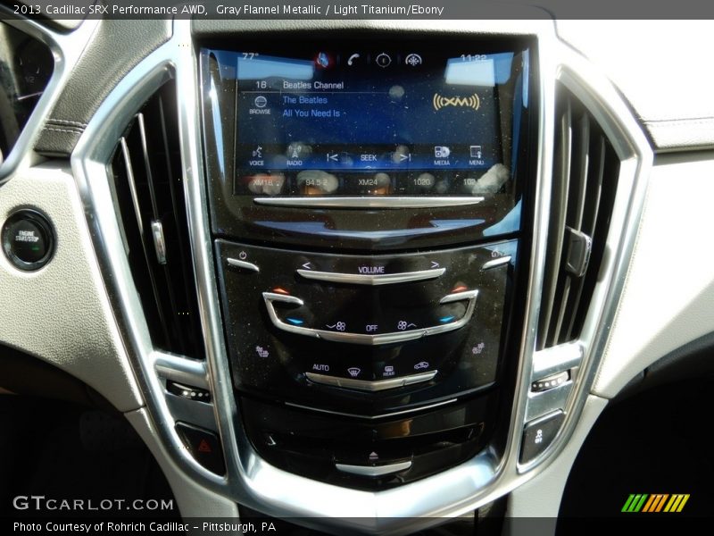 Gray Flannel Metallic / Light Titanium/Ebony 2013 Cadillac SRX Performance AWD