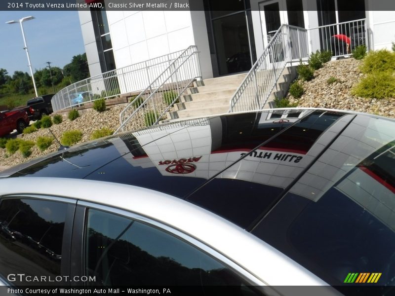 Classic Silver Metallic / Black 2014 Toyota Venza Limited AWD