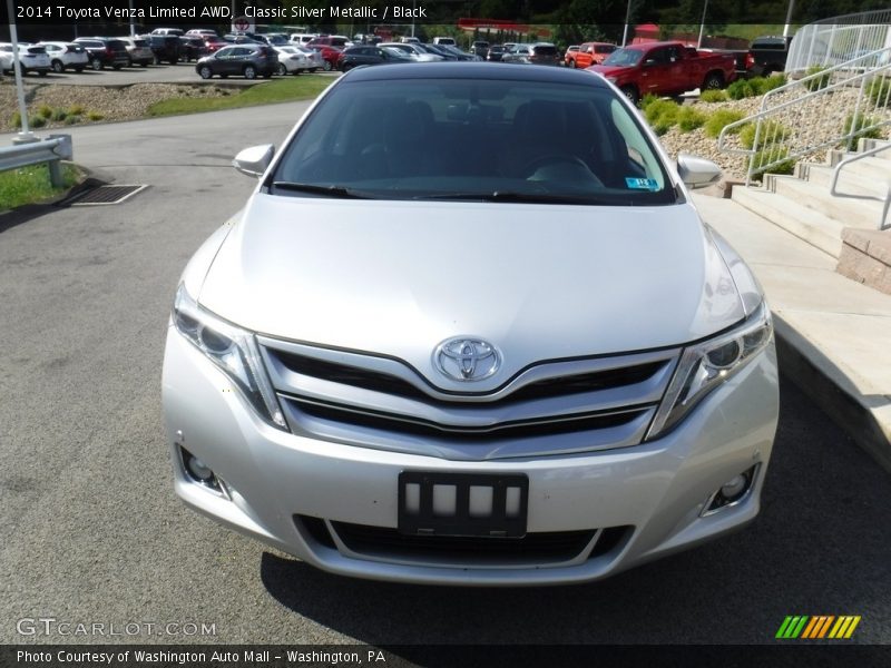 Classic Silver Metallic / Black 2014 Toyota Venza Limited AWD