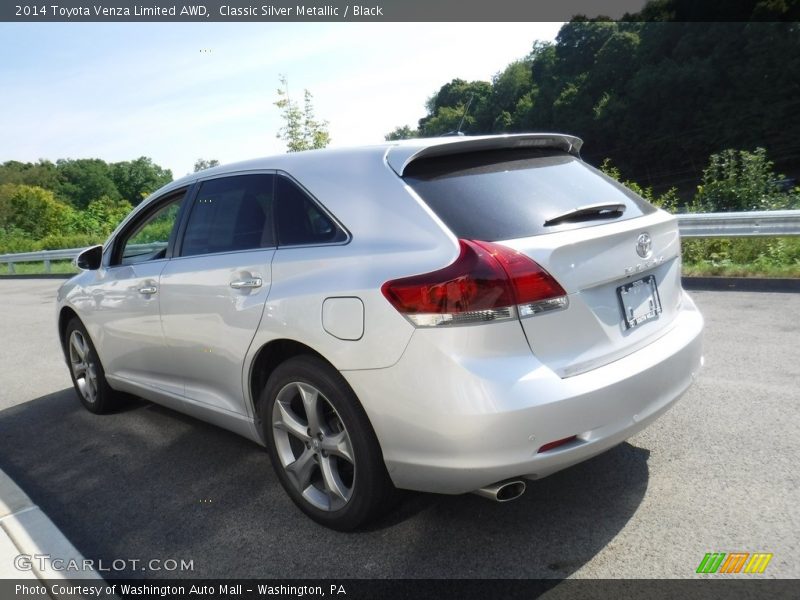 Classic Silver Metallic / Black 2014 Toyota Venza Limited AWD