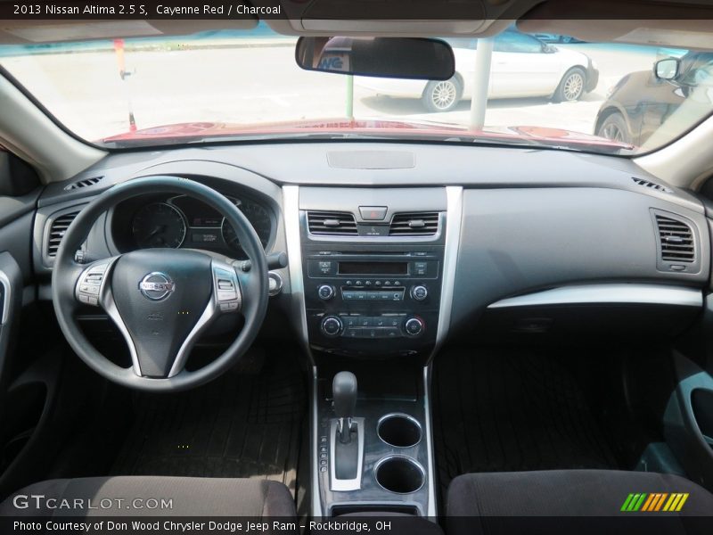 Cayenne Red / Charcoal 2013 Nissan Altima 2.5 S