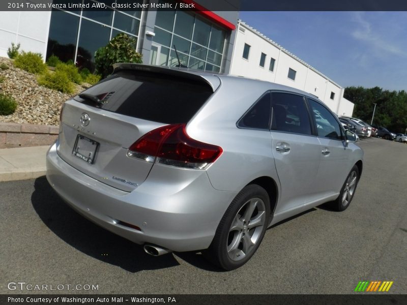 Classic Silver Metallic / Black 2014 Toyota Venza Limited AWD