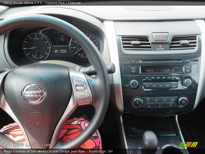 Cayenne Red / Charcoal 2013 Nissan Altima 2.5 S