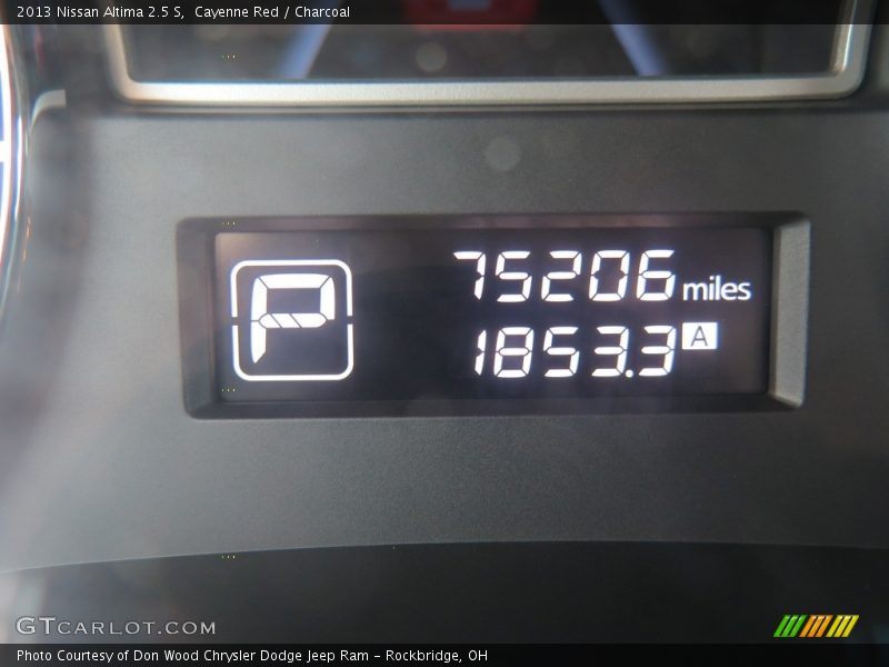 Cayenne Red / Charcoal 2013 Nissan Altima 2.5 S