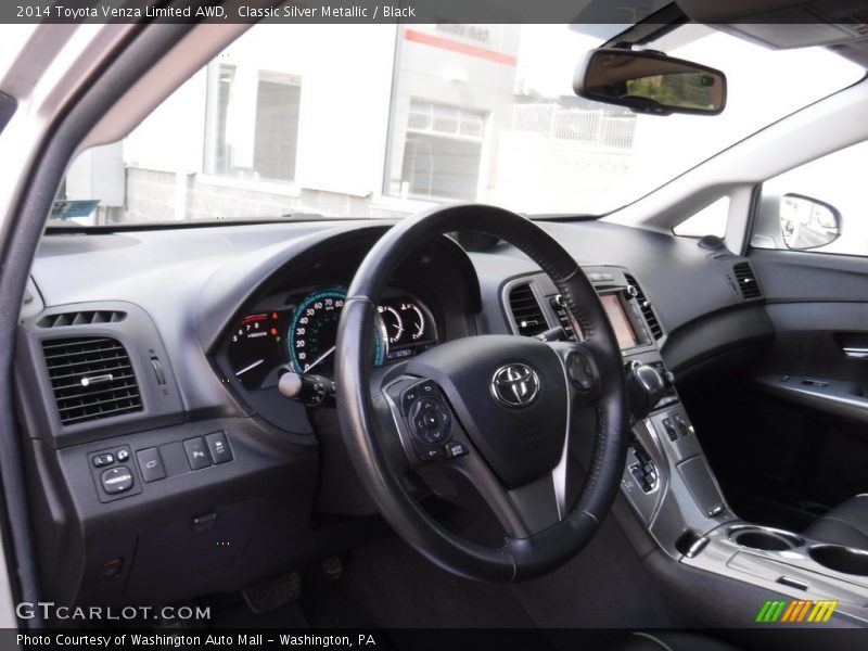 Classic Silver Metallic / Black 2014 Toyota Venza Limited AWD