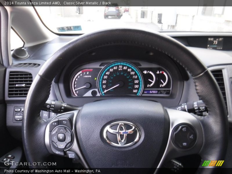 Classic Silver Metallic / Black 2014 Toyota Venza Limited AWD