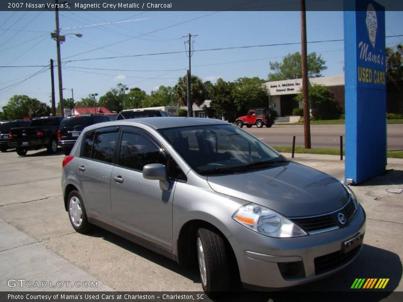 Magnetic Grey Metallic / Charcoal 2007 Nissan Versa S