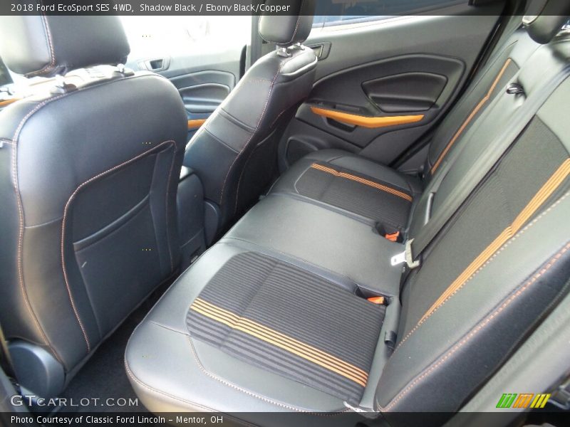 Shadow Black / Ebony Black/Copper 2018 Ford EcoSport SES 4WD