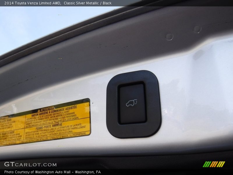 Classic Silver Metallic / Black 2014 Toyota Venza Limited AWD