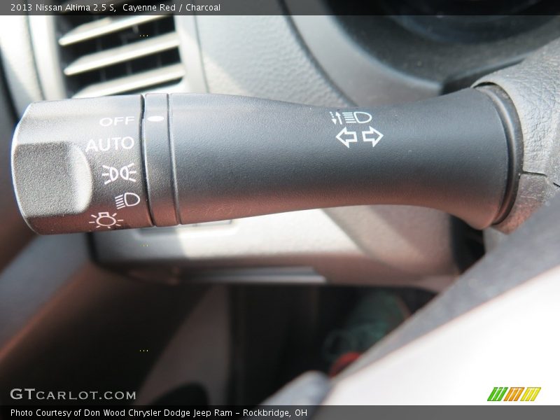 Cayenne Red / Charcoal 2013 Nissan Altima 2.5 S