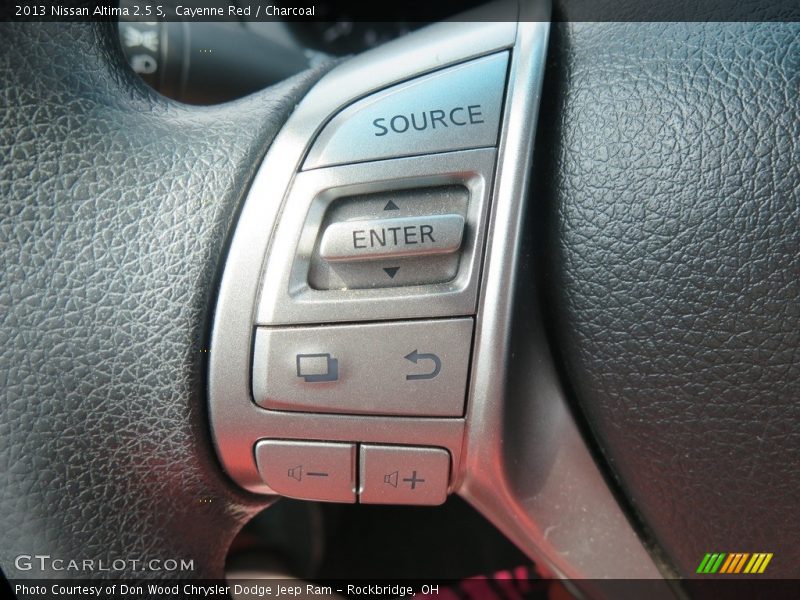 Cayenne Red / Charcoal 2013 Nissan Altima 2.5 S