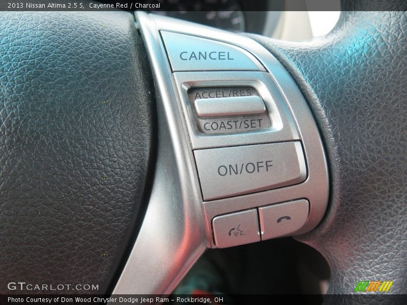 Cayenne Red / Charcoal 2013 Nissan Altima 2.5 S