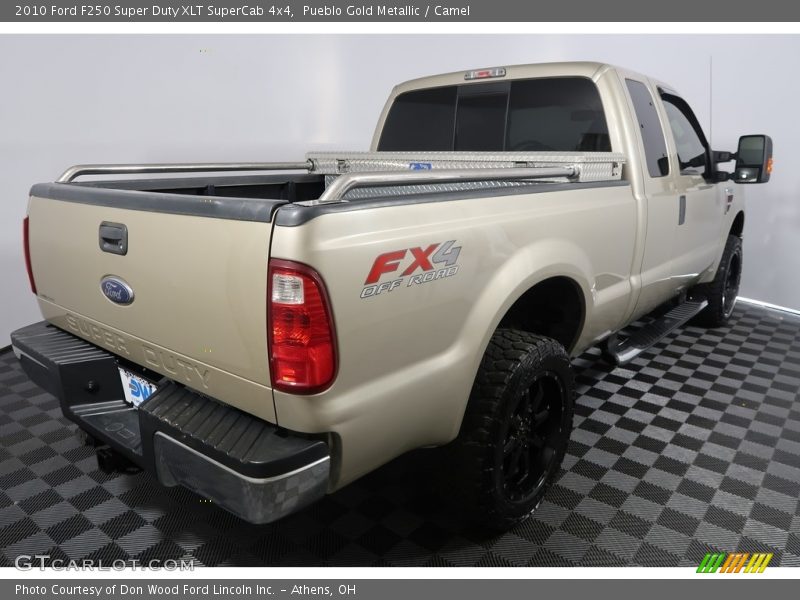 Pueblo Gold Metallic / Camel 2010 Ford F250 Super Duty XLT SuperCab 4x4