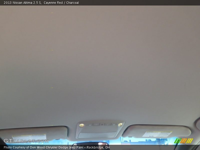 Cayenne Red / Charcoal 2013 Nissan Altima 2.5 S