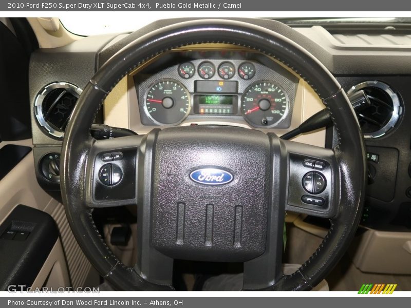Pueblo Gold Metallic / Camel 2010 Ford F250 Super Duty XLT SuperCab 4x4